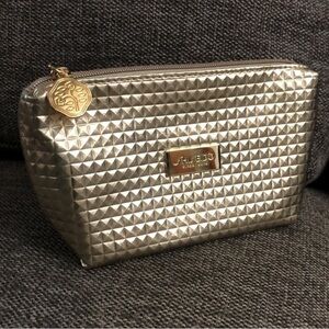 Shiseido Ginza Tokyo Makeup Bag Pouch Golden Small Authentic Luxury New